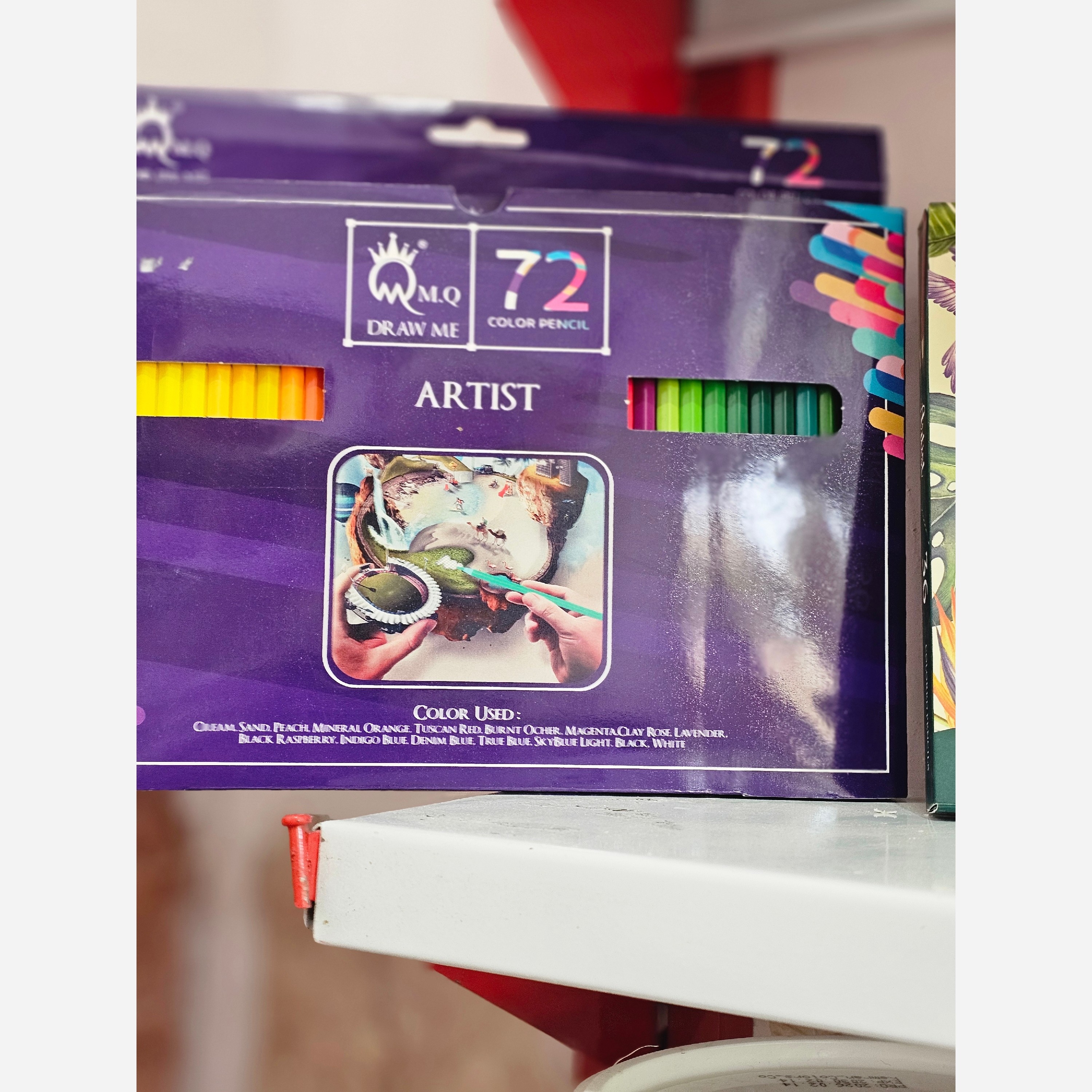 مداد رنگی ام کیو72رنگ